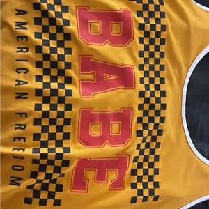 Large Babe body suit tank top